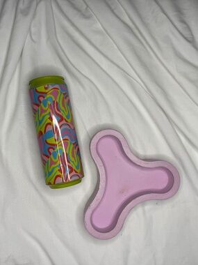 Decor Holder and Candle set